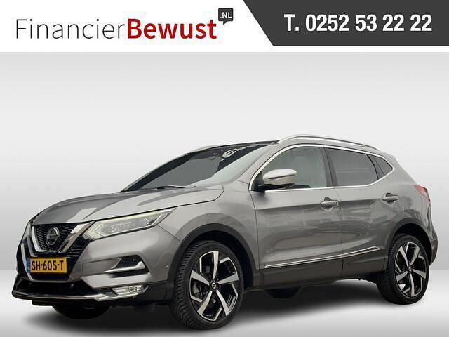 Grijs Gebruikt 2018 Nissan Qashqai Tekna+ SUV | € 18.900 (Eerlijke prijs) - Afbeelding 1/4