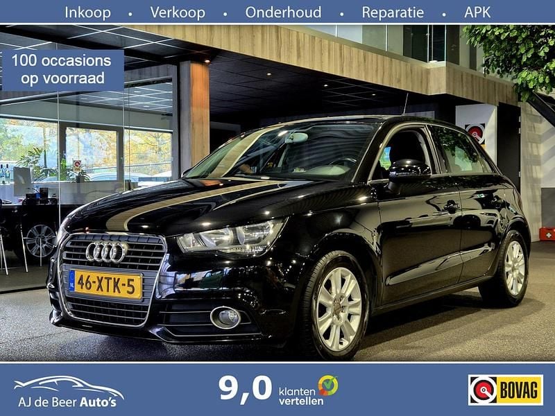 Zwart Gebruikt 2012 Audi A1 Sportback Attraction Hatchback | € 6.790 (Eerlijke prijs) - Afbeelding 1/4