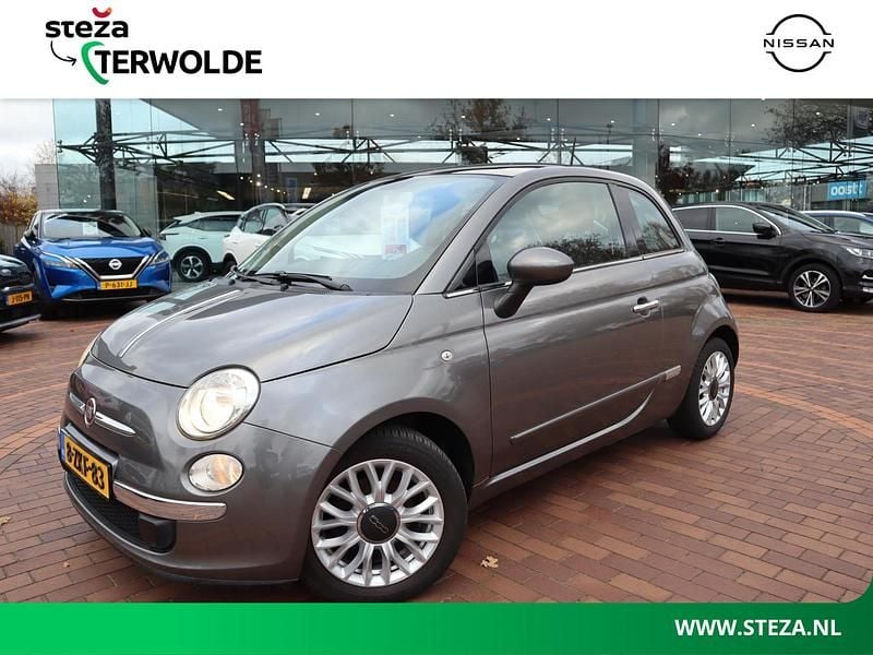 Grijs Gebruikt 2015 Fiat 500 Lounge Hatchback | € 7.945 (Eerlijke prijs) - Afbeelding 1/4