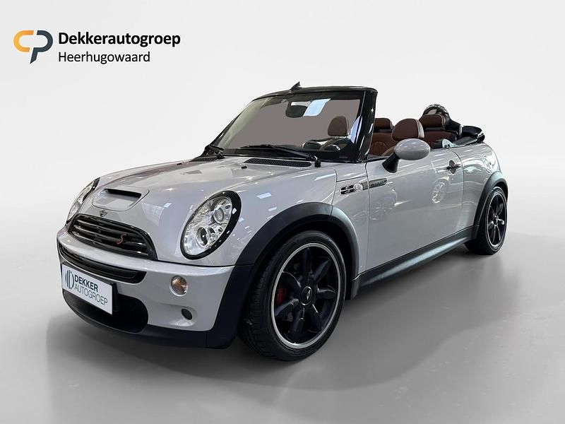 Grijs Gebruikt 2008 Mini Cooper S Cabriolet Cabriolet | € 8.945 (Eerlijke prijs) - Afbeelding 1/4