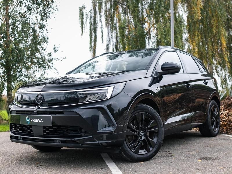 Zwart Gebruikt 2022 Opel Grandland X SUV | € 23.750 (Goede deal) - Afbeelding 1/4