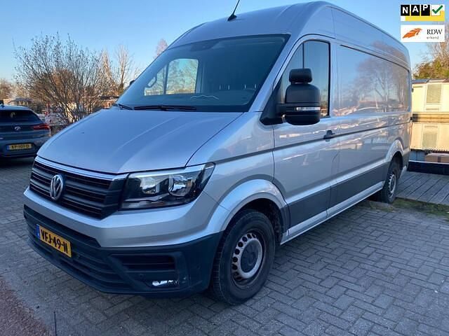 Grijs (metallic) Occasion 2020 VW Crafter Highline Van | € 19.950 - Afbeelding 1/4