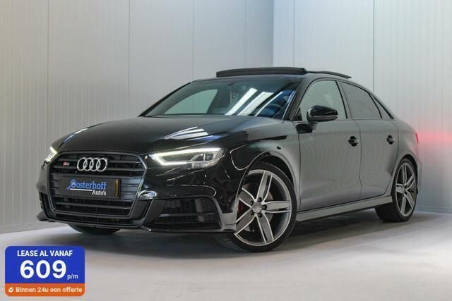 Zwart Gebruikt 2019 Audi S3 Basis Sedan | € 37.990 (Eerlijke prijs) - Afbeelding 1/4