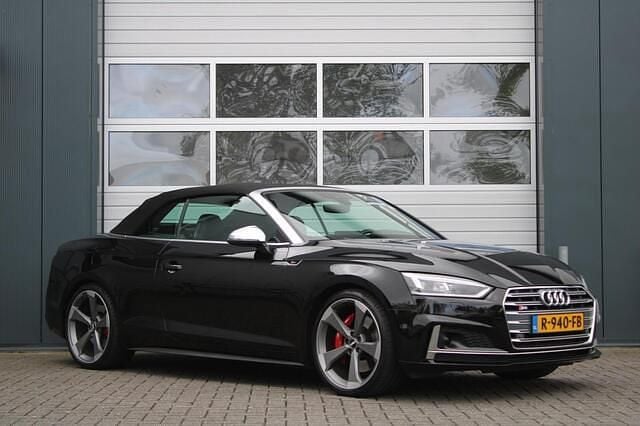 Zwart Gebruikt 2018 Audi S5 Cabriolet Proline Cabriolet | € 44.950 (Goede deal) - Afbeelding 1/4