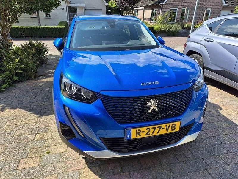 Blauw Gebruikt 2021 Peugeot e-2008 Allure SUV | € 15.000 (Super prijs) - Afbeelding 1/4
