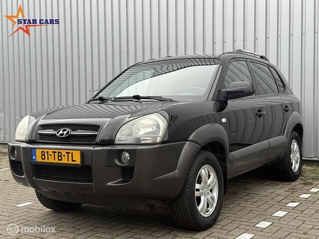 Zwart Gebruikt 2006 Hyundai Tucson Edition SUV | € 3.950 (Iets duurder) - Afbeelding 1/4