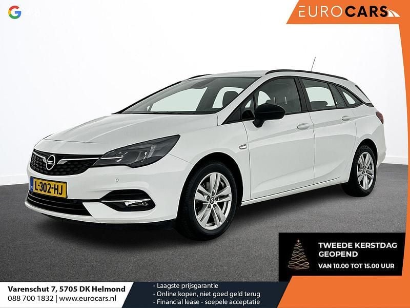Wit Gebruikt 2021 Opel Astra Edition Stationwagen | € 13.690 (Eerlijke prijs) - Afbeelding 1/4