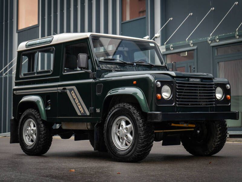 Groen Gebruikt 1995 Land Rover Defender SUV | € 40.420 - Afbeelding 1/4