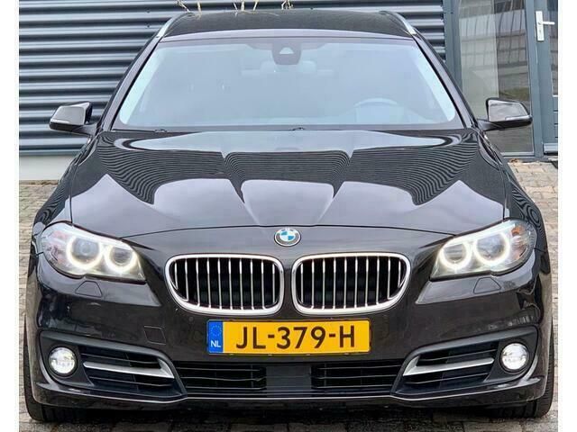 Bruin Gebruikt 2014 BMW 520 Luxury Line Stationwagen | € 14.950 (Duur) - Afbeelding 1/4