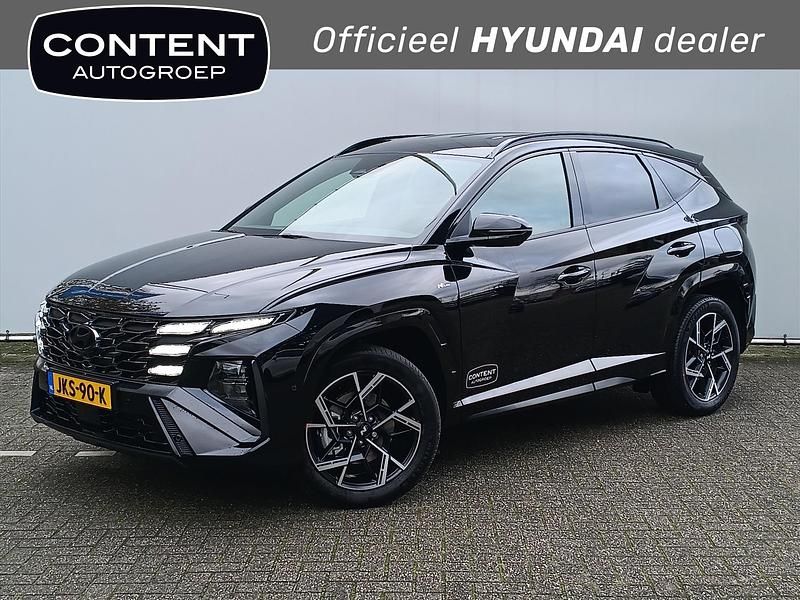 Zwart Nieuw 2025 Hyundai Tucson N Line SUV | € 49.999 - Afbeelding 1/4
