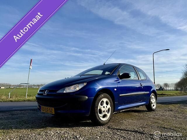 Occasion Peugeot 206 75 PK (55 kW) 2002 Blauw Hatchback