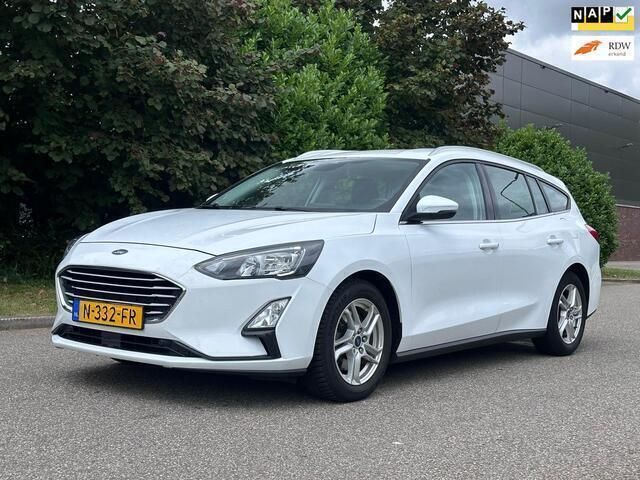 Wit Gebruikt 2021 Ford Focus Business Edition Stationwagen | € 9.950 (Super prijs) - Afbeelding 1/4
