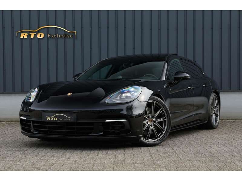 Zwart Gebruikt 2020 Porsche Panamera Sport Turismo Sedan | € 77.500 (Eerlijke prijs) - Afbeelding 1/4