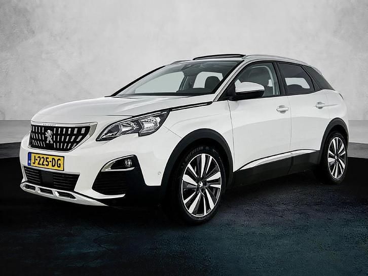 Wit Occasion 2020 Peugeot 3008 Premium SUV | € 23.920 (Iets duurder) - Afbeelding 1/4