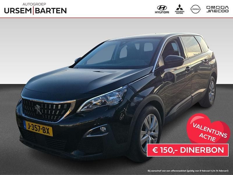 Zwart Occasion 2020 Peugeot 5008 MPV | € 18.930 (Goede deal) - Afbeelding 1/4