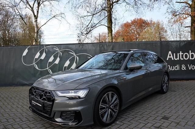Grijs Gebruikt 2024 Audi A6 Black Edition Stationwagen | € 56.950 (Eerlijke prijs) - Afbeelding 1/4
