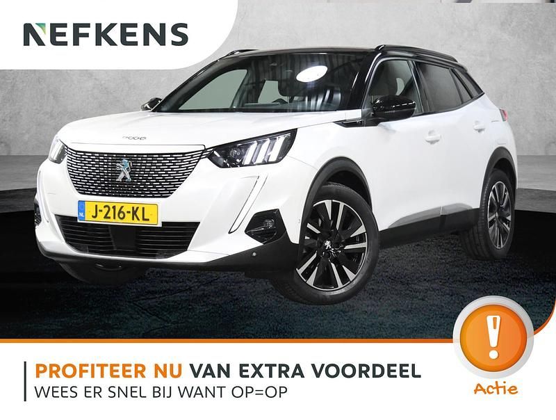 Wit Gebruikt 2020 Peugeot e-2008 GTi SUV | € 16.925 (Eerlijke prijs) - Afbeelding 1/4
