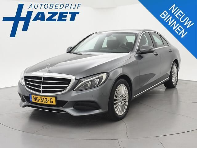 Grijs Gebruikt 2017 Mercedes C180 Ambition Sedan | € 22.750 (Goede deal) - Afbeelding 1/4