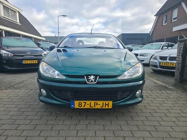 Occasion Peugeot 206 CC Roland Garros 109 PK (80 kW) 2003 Groen Cabriolet