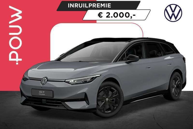 Grijs Nieuw 2025 VW ID.7 Pro Sedan | € 65.250 - Afbeelding 1/4