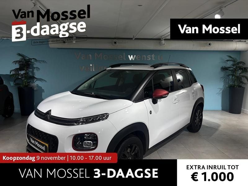 Wit Gebruikt 2021 Citroën C3 Aircross PureTech SUV | € 17.440 (Eerlijke prijs) - Afbeelding 1/4