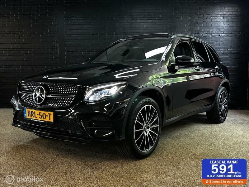 Zwart Gebruikt 2017 Mercedes GLC350 Premium Plus SUV | € 36.900 (Iets duurder) - Afbeelding 1/4