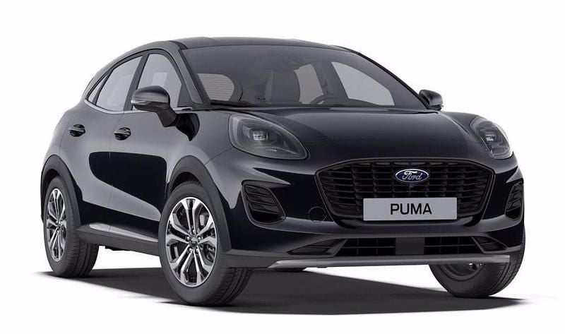 Zwart Nieuw 2025 Ford Puma Titanium SUV | € 29.065 (Super prijs) - Afbeelding 1/1