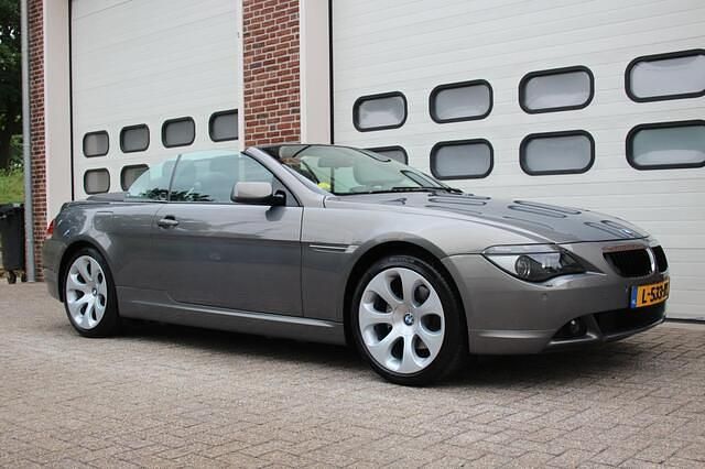 Grijs Gebruikt 2005 BMW 630 Cabriolet Cabriolet | € 18.995 - Afbeelding 1/4