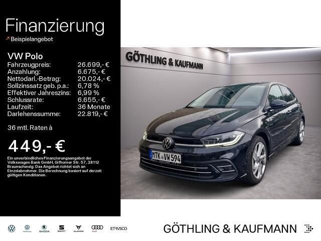 Zwart Gebruikt 2024 VW Polo Style Hatchback | € 26.259 (Iets duurder) - Afbeelding 1/4