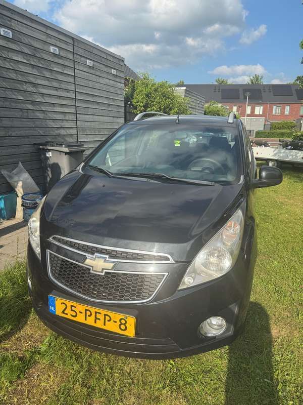 Zwart Gebruikt 2011 Chevrolet Spark LS Hatchback | € 1.999 (Eerlijke prijs) - Afbeelding 1/4