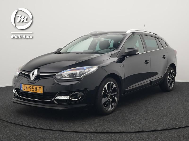 Zwart Gebruikt 2016 Renault Mégane III Bose Edition Stationwagen | € 11.940 (Iets duurder) - Afbeelding 1/4