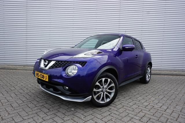 Blauw Gebruikt 2015 Nissan Juke S SUV | € 7.950 (Eerlijke prijs) - Afbeelding 1/4