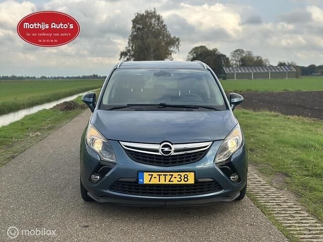 Occasion Opel Zafira Tourer Design Edition 136 PK (100 kW) 2014 Blauw MPV