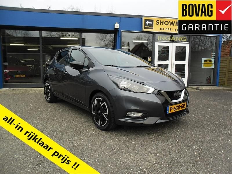 Grijs Occasion 2022 Nissan Micra Hatchback | € 14.350 (Eerlijke prijs) - Afbeelding 1/4