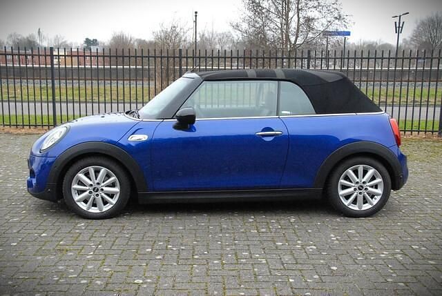 Occasion Mini Cooper S Cabriolet Chili 192 PK (141 kW) 2018 Blauw Cabriolet