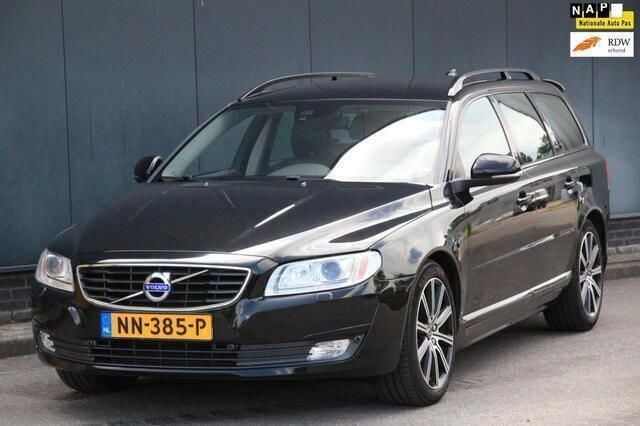 Zwart Gebruikt 2016 Volvo V70 Dynamic Stationwagen | € 9.975 (Eerlijke prijs) - Afbeelding 1/4