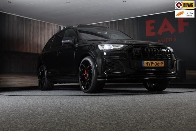 Zwart Gebruikt 2022 Audi SQ7 S-Line SUV | € 74.850 (Super prijs) - Afbeelding 1/3