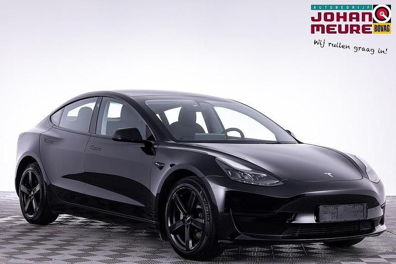 Occasion Tesla Model 3 Standard Range 235 kW (320 PK) 2023 Zwart Sedan