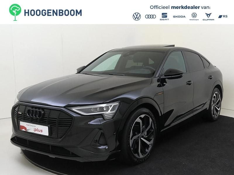 Zwart (metallic) Occasion 2021 Audi e-tron Basis SUV | € 39.950 (Duur) - Afbeelding 1/2
