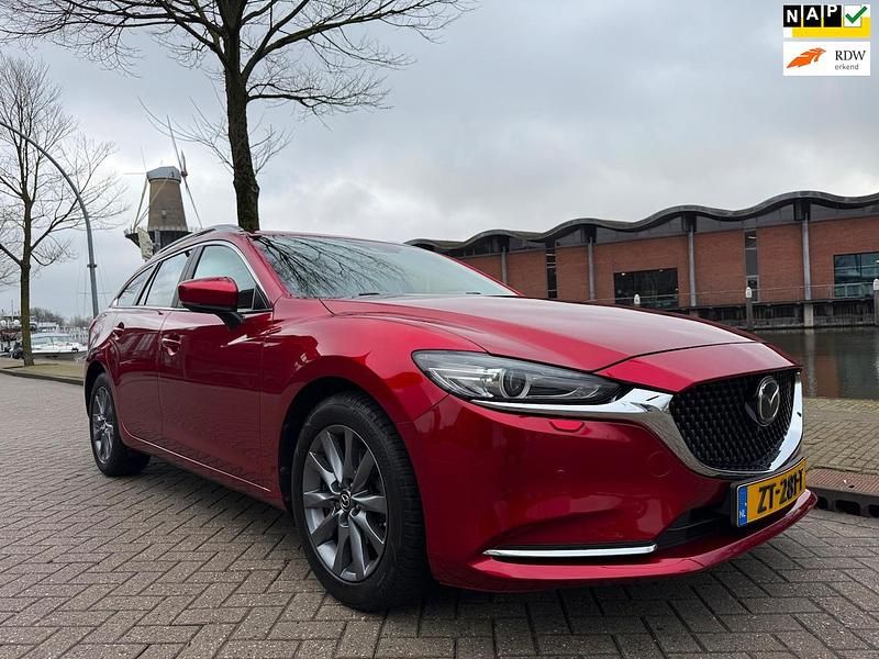 Occasion Mazda 6 Comfort 165 PK (121 kW) 2019 Rood Stationwagen