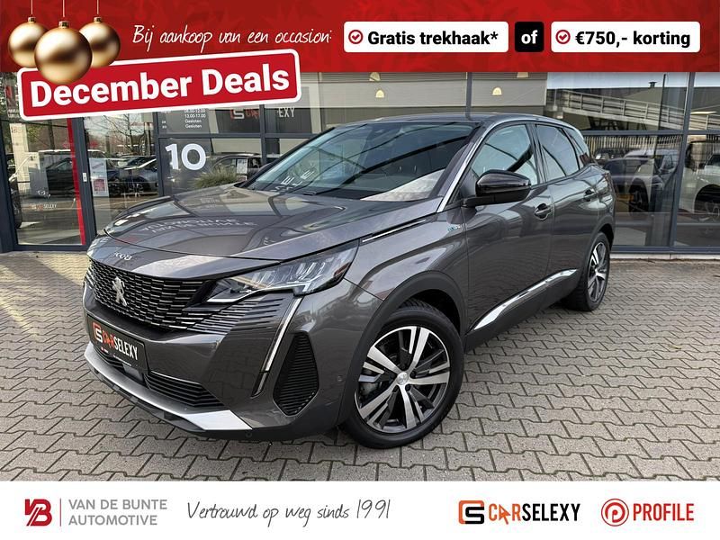 Grijs Gebruikt 2022 Peugeot 3008 Allure SUV | € 25.950 (Eerlijke prijs) - Afbeelding 1/3