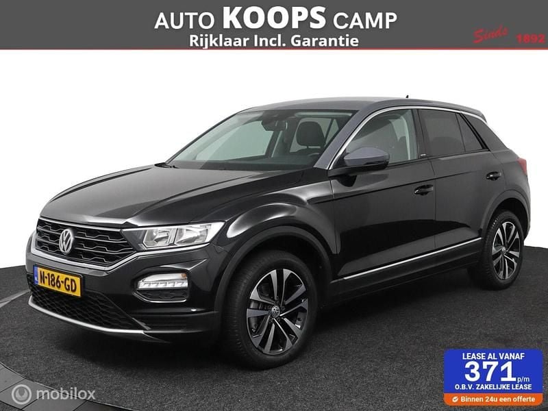 Zwart Gebruikt 2020 VW T-Roc Sportline SUV | € 22.900 (Goede deal) - Afbeelding 1/3