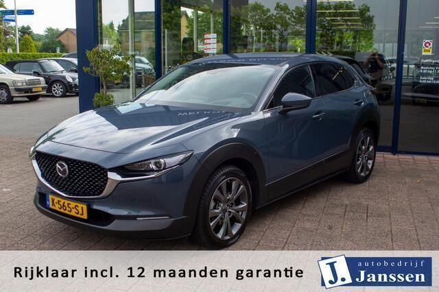 Grijs Gebruikt 2021 Mazda CX-30 Luxury SUV | € 26.840 (Eerlijke prijs) - Afbeelding 1/3
