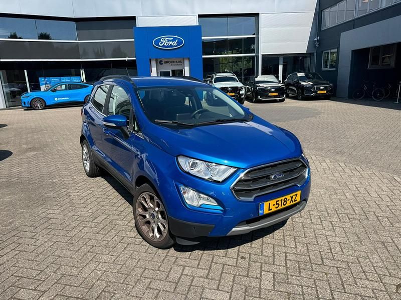 Blauw Gebruikt 2021 Ford Ecosport Titanium SUV | € 17.900 (Eerlijke prijs) - Afbeelding 1/4