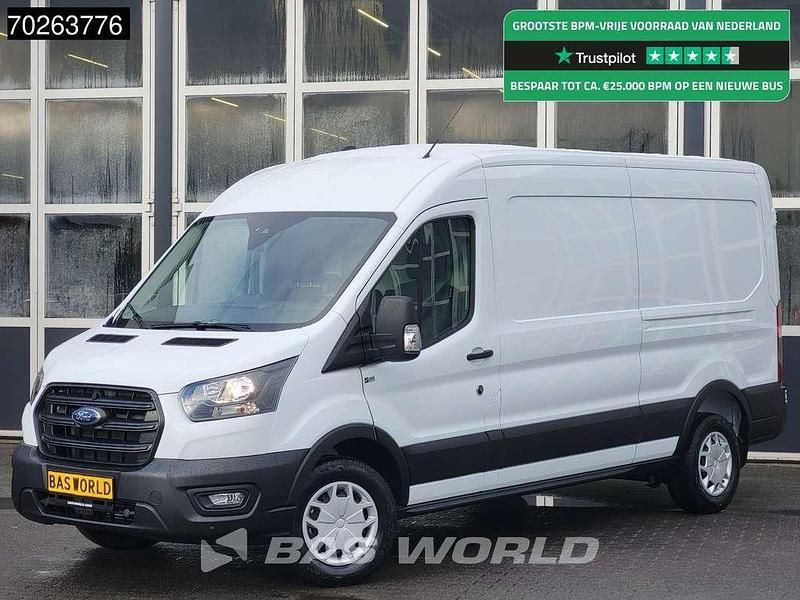 Wit Nieuw 2024 Ford Transit Van | € 30.700 (Super prijs) - Afbeelding 1/3
