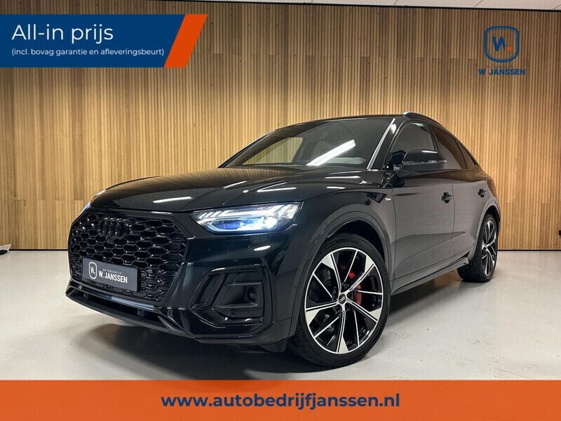 Zwart Gebruikt 2021 Audi Q5 Sportback Advanced SUV | € 69.950 - Afbeelding 1/4