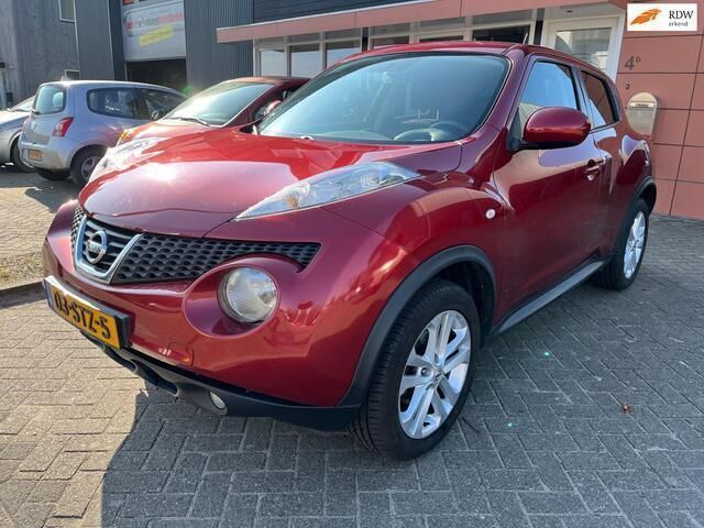 Rood Gebruikt 2011 Nissan Juke Acenta SUV | € 6.450 (Eerlijke prijs) - Afbeelding 1/4