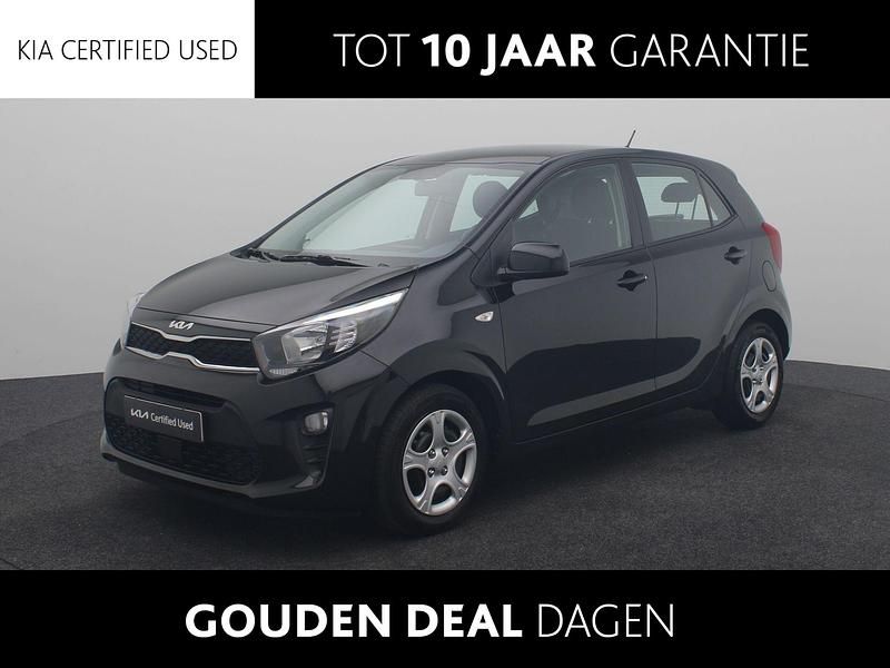 Zwart Gebruikt 2023 Kia Picanto Comfort Hatchback | € 12.940 (Eerlijke prijs) - Afbeelding 1/4