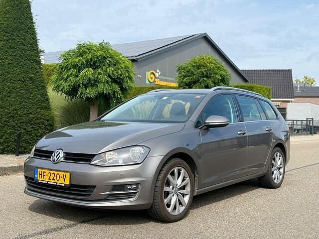 Grijs Gebruikt 2015 VW Golf VII Edition Stationwagen | € 6.450 (Goede deal) - Afbeelding 1/4