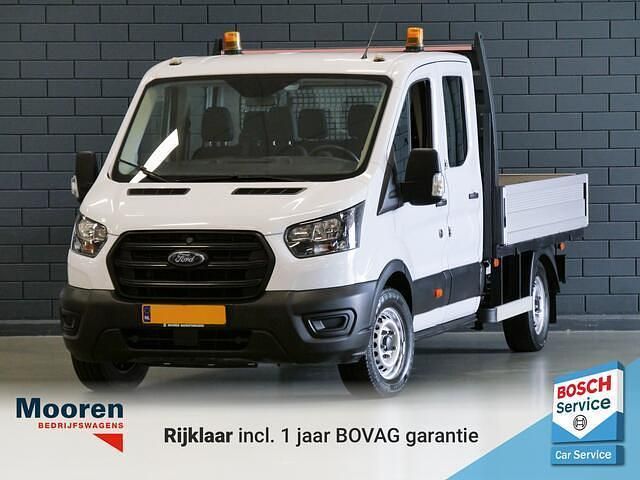 Wit Gebruikt 2019 Ford Transit Ambiente Van | € 21.950 - Afbeelding 1/4